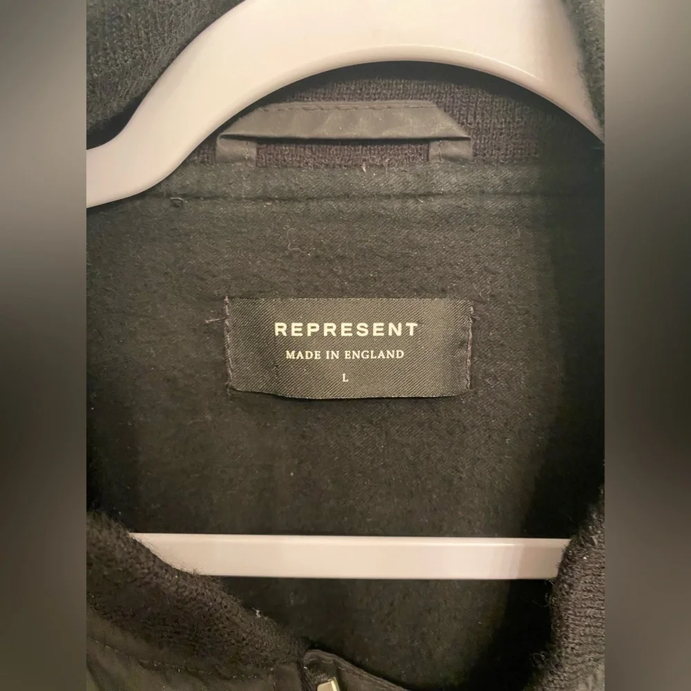 SOLD  Represent Clo. Waxed Cotton Bomber Jacket - Picture 2 of 11